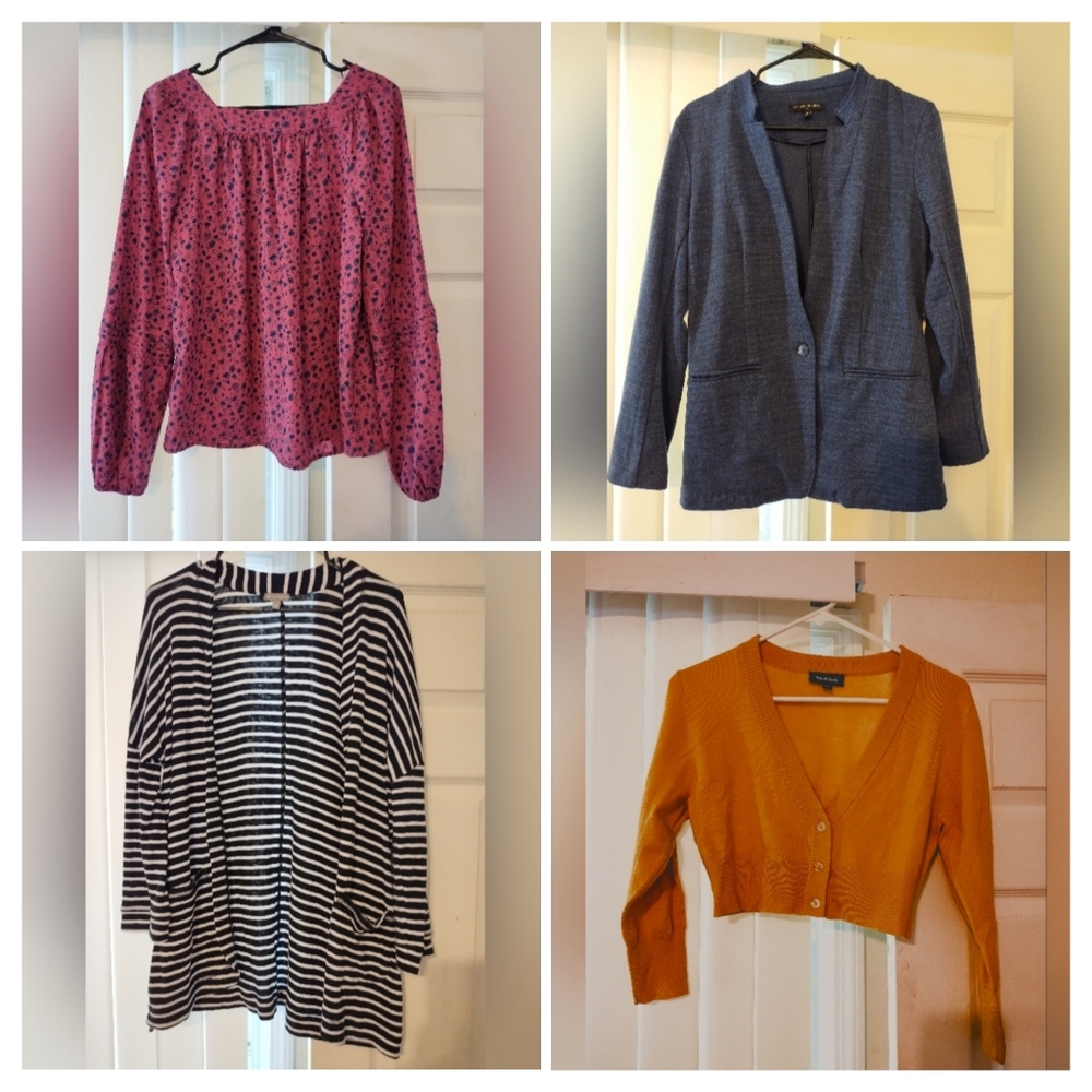 Top Bundle SZ Medium Lauren Conrad ModCloth Banana Republic T by Talbots
